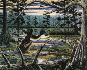 Painting by David Bates